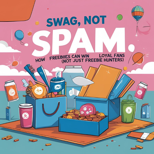 Swag, Not Spam: How Freebies Can Win Loyal Fans (Not Just Freebie Hunters)