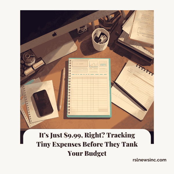 It’s Just $9.99, Right? Tracking Tiny Expenses Before They Tank Your Budget