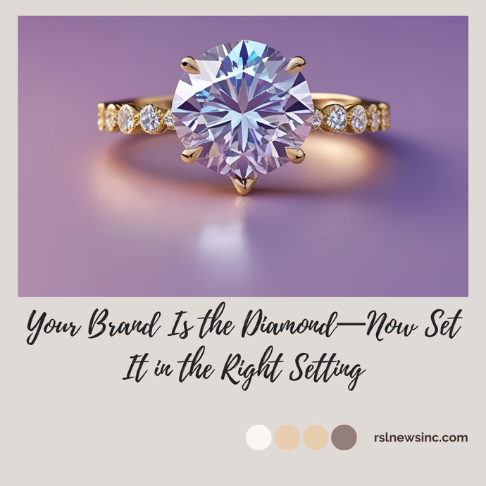 Your Brand Is the Diamond—Now Set It in the Right Setting